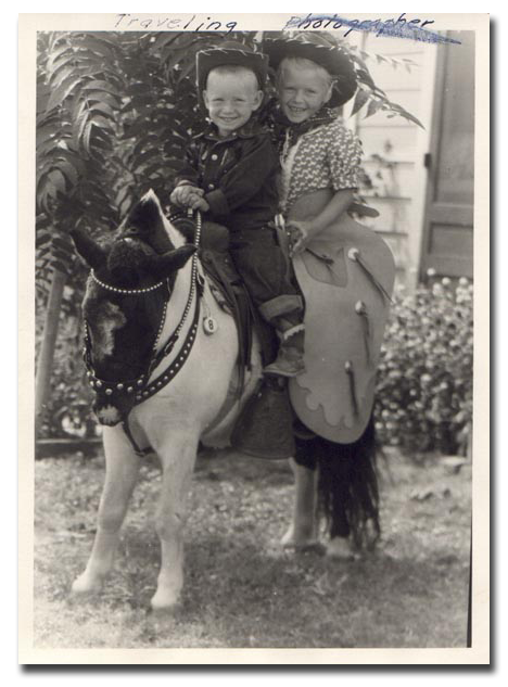 Pete Earley and His Sister Alice