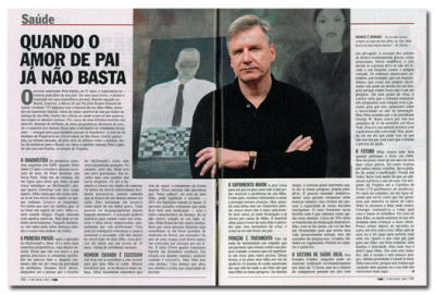 Pete Earley Featured in Brazilian Magazine