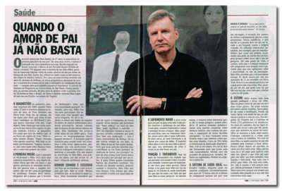 Pete Earley Featured in Brazilian Magazine