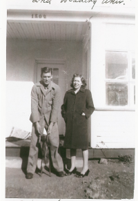 My parents in Colorado 1945