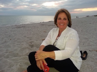 patti at beach