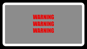 warning