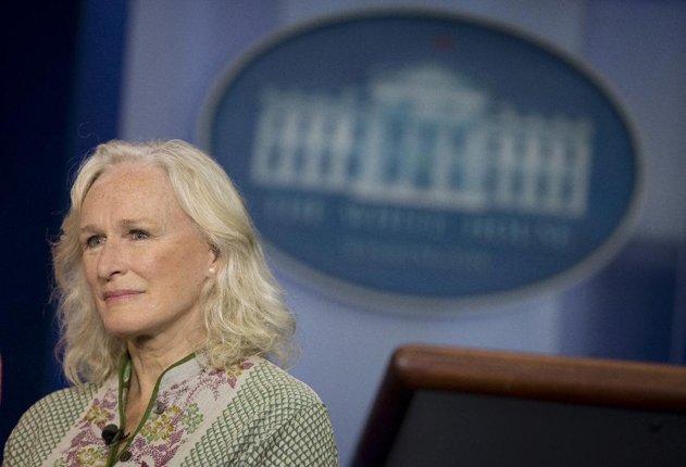 Glenn Close was one of the celebrity advocates invited to The White House